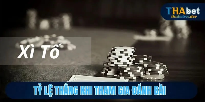 Tỷ lệ thắng khi tham gia đánh bài online