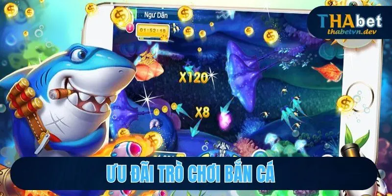 Theo Dõi Top 5 Trò Chơi Bắn Cá Hot Hit Cùng THABET 4 Vô vàn ưu đãi khi tìm đến trò chơi săn cá